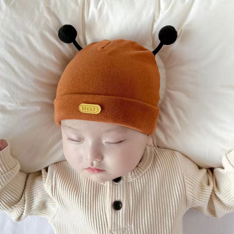 Baby Hat Spring and Autumn Pure Cotton Newborn Baby Spring and Autumn Hat Newborn Baby Boys and Girls Cute Spring Fetal Hat