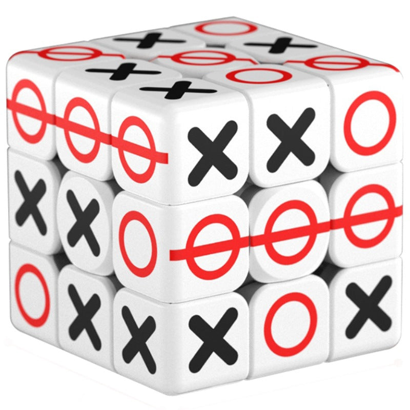 Cross-Border Uv Printed Personalized 3X3 Cube Square Network 3X3 Arrow 3X3 Tic-Tac-Toe Cube Wholesale