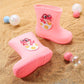 Children's water shoes in the tube boys baby waterproof rain boots girls students school children's rain boots children cartoon wholesale