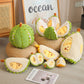 New Tear-Off Durian Doll Decompression Plush Toy Holiday Gift Plush Toy Gift Creative Fruit