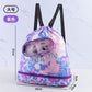 Children's Swimming Storage Bag Dry and Wet Separate Waterproof Wash Storage Bag Student Children's Cute Beach Backpack