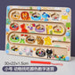 Cross-border children's magnetic maze walking ball toys early education 3 to 6 years old pen concentration wooden ball educational toys