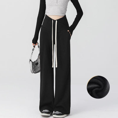 Pregnant women's pants spring wear new style belly-free casual wide-leg pants early pregnancy trousers Spring