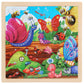 100 children's wooden cartoon animal dinosaur plane wooden puzzle boys and girls baby early education educational toys