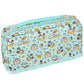 Ins New Toast Cat Foldableing Pencil Bag High-Looking Cute Girl Heart Student Pencil Stationery Box Storage Bag