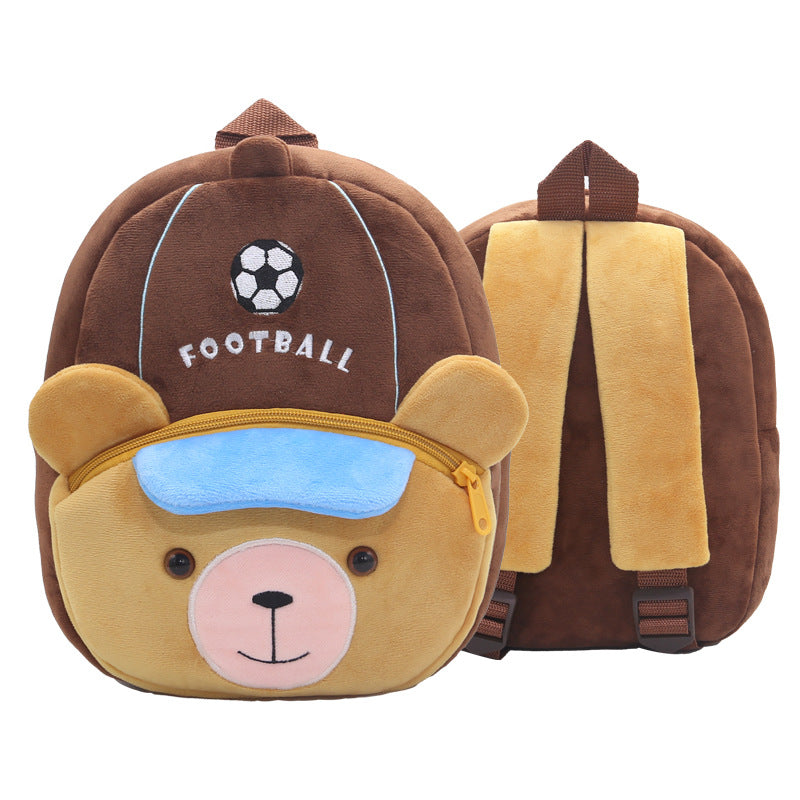 Cute New Animal Games boys and girls plush children backpack kindergarten backpack factory direct sales