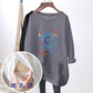 Breastfeeding Top Autumn and Winter Clothes Going Out Hot Mom's Clothes for Breastfeeding Period All-match Base Shirt plus size Pregnant Women's T-shirt
