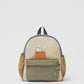2024 New Children's Kindergarten Cartoon Boys and Girls Sun Long Neck Small Dinosaur Shoulder Flip Fruit Small Backpack
