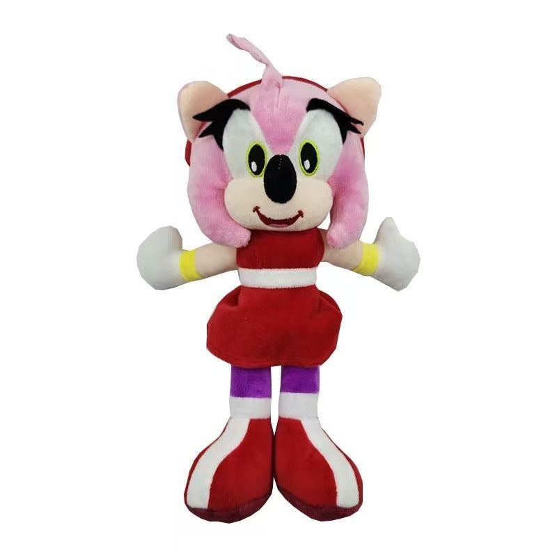 New Big Head Sonic Mouse Sonic Super Sonic Plush Toy Tarsnak Hedgehog Doll Children