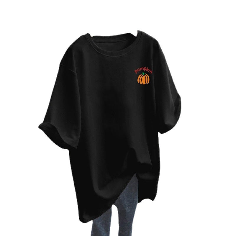 Breastfeeding Summer Top T-Shirt Summer Going Out Hot Mom plus size Fashionable Loose Breastfeeding Dress Slimming Fashionable