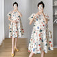 Maternity Summer dress 2024 New Fashion Western Style Loose Pregnant Women dress Hot Mom Loose Pregnant Women Skirt