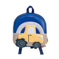 New Children's Schoolbag Kindergarten Schoolbag Primary School Student Schoolbag Cute Anime Car Boys and Girls Eggshell Backpack