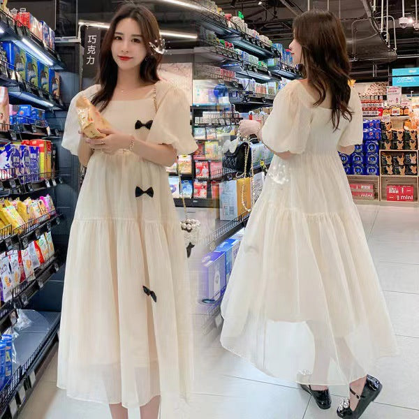 Maternity Dress Summer Thin 2022 New Summer Skirt Female Popular Fashion Maternity Wear Summer Suit