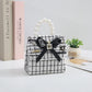 Cross-border new cotton and linen pearl portable children's messenger bag kindergarten children DIY naked bag manufacturers wholesale