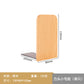 Japanese Style Simple Wooden Book Stand Creative Black Walnut Wood Thickened Bookshelf Bookend Student's Solid Wood Bookend Logo