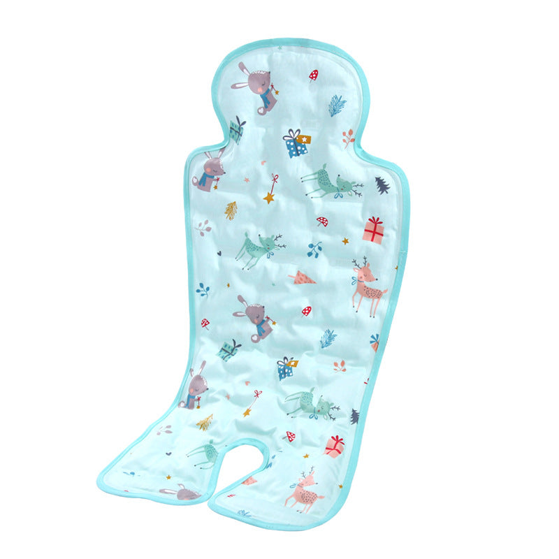 Baby Stroller Mat Mat Summer Stroller Seat Cushion Cool Mat Baby an Full Seat Dining Chair Stroller Ice Mat