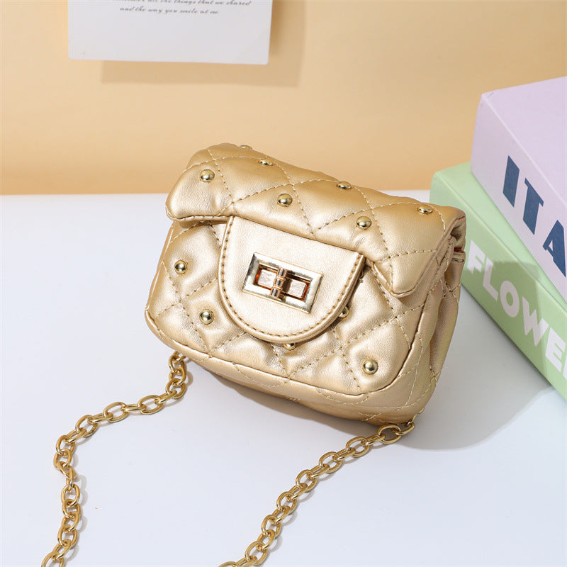 2025 Spring and Summer Explosions Fashion Casual Children's Candy Jelly Bag Mini Shoulder Crossbody Handbag Wholesale