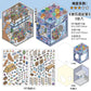 Infeel.Me Extra Large Scenery Stickers Today's Business Hours Open - Part Twelve DIY Journal Scene Stickers