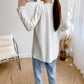 Pregnant Women's Monthly Clothes Summer Thin Postpartum Breastfeeding Clothes Top for Going Out Long Sleeve T-Shirt Spring and Autumn Clothes for Breastfeeding Period