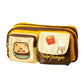 Bear Burger Pencil Case New Design Large Capacity Stationery Box Girls Niche High-Looking Student Cute Pencil Case