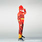 New flash clothes children stage performance muscle clothes COS Hero League cosplay Halloween