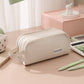 New Simple In-Style Large-Capacity Stationery Bag for Students, High-Looking Stationery Box, Multi-Functional Storage Pencil Case, Pencil Case