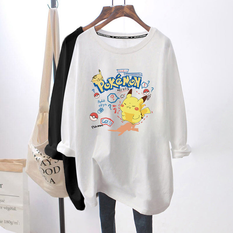 Breastfeeding Top Autumn Base Shirt Hot Mom's Out-of-the-way Breastfeeding Long-sleeved T-shirt for Spring and Autumn Postpartum Breastfeeding Clothes
