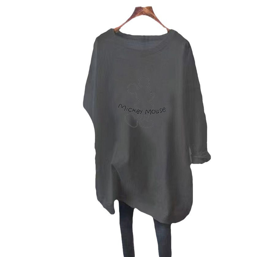 Breastfeeding Top Autumn Clothes Postpartum Loose Breastfeeding Clothes Out Fashion Hot Mom Long Sleeve T-shirt Breastfeeding Clothes Autumn