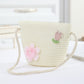 Cross-border New Children's Bag Spring and Summer New Children's Crossbody Bag Handmade Straw Satchel Travel Mini Coin Purse