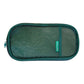 Korean Hj-006 High-Looking Pencil Bag, Transparent Mesh Stationery Bag, Simple Handbag, Cosmetic Bag, Double-Layer Storage Bag