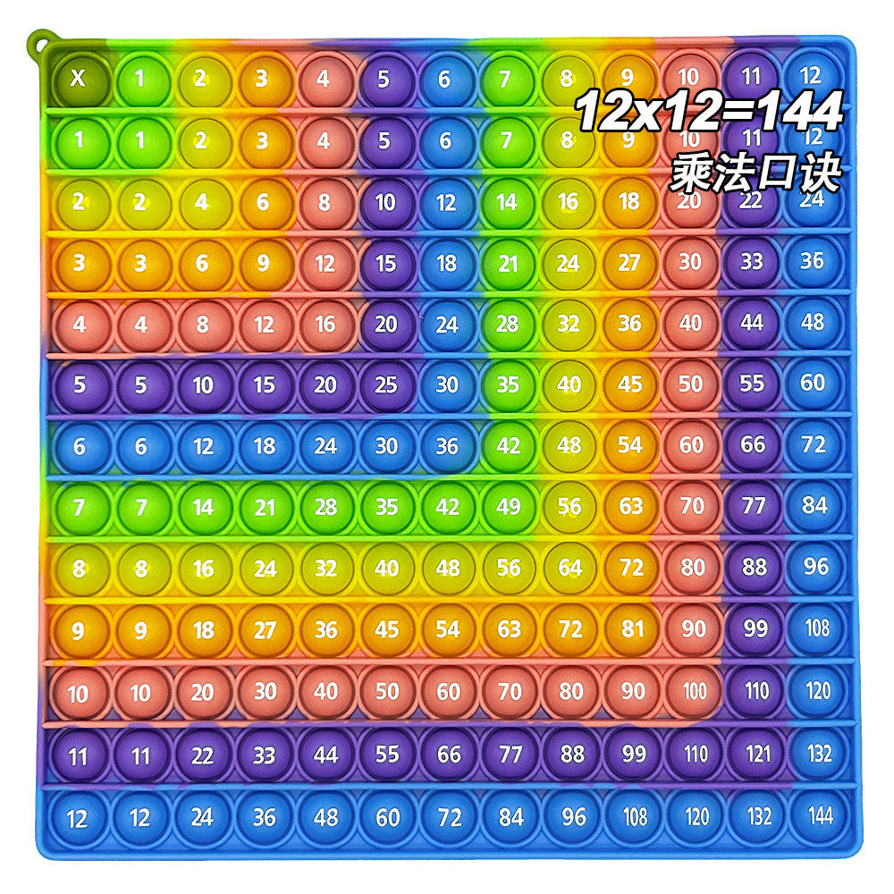 Learn 1-100 Number Bubble Press Mathematical Thinking Training Game Educational Science and Education Toys Rodent Killer Pioneer