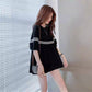Pregnant Women's Summer T-shirt Top Women's T-shirt Fashionable Summer Thin Short-sleeved Summer Base Shirt Mid-length dress Women