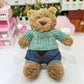 {Only Baby Clothes}25Cm Barcelona Bear Sweatshirt Toy Bear Clothes Skirt Bear Replacement Can Be Sent with Samples and Pictures
