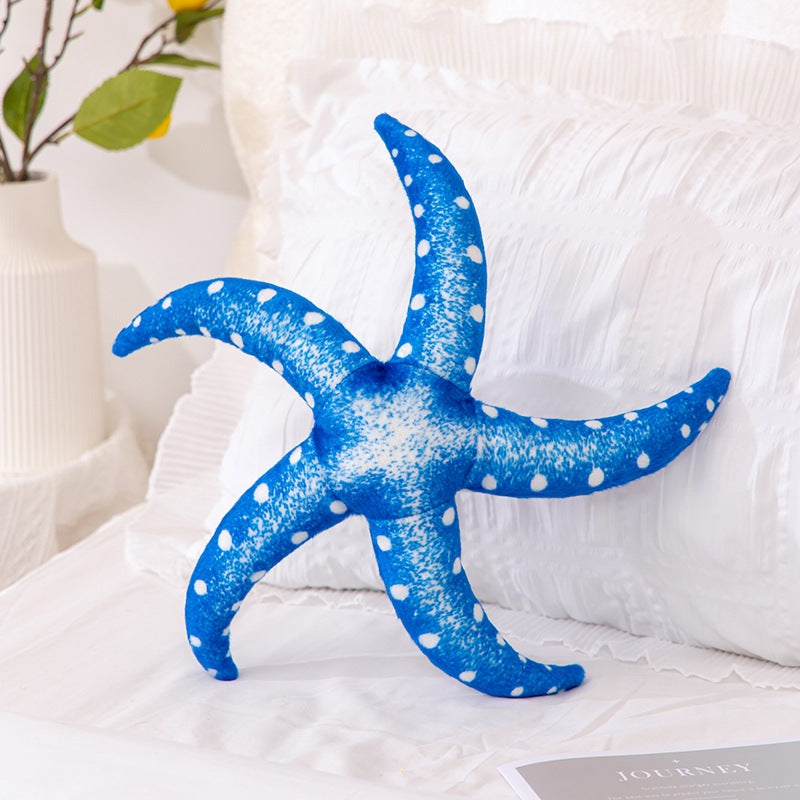 Cross-border simulation octopus plush doll octopus doll activity gift children's day gift starfish ornaments wholesale