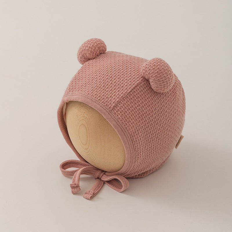 Baotou winter men's and women's autumn baby hat baby hat fetal hat cute super cute spring and autumn cap baby ear protection