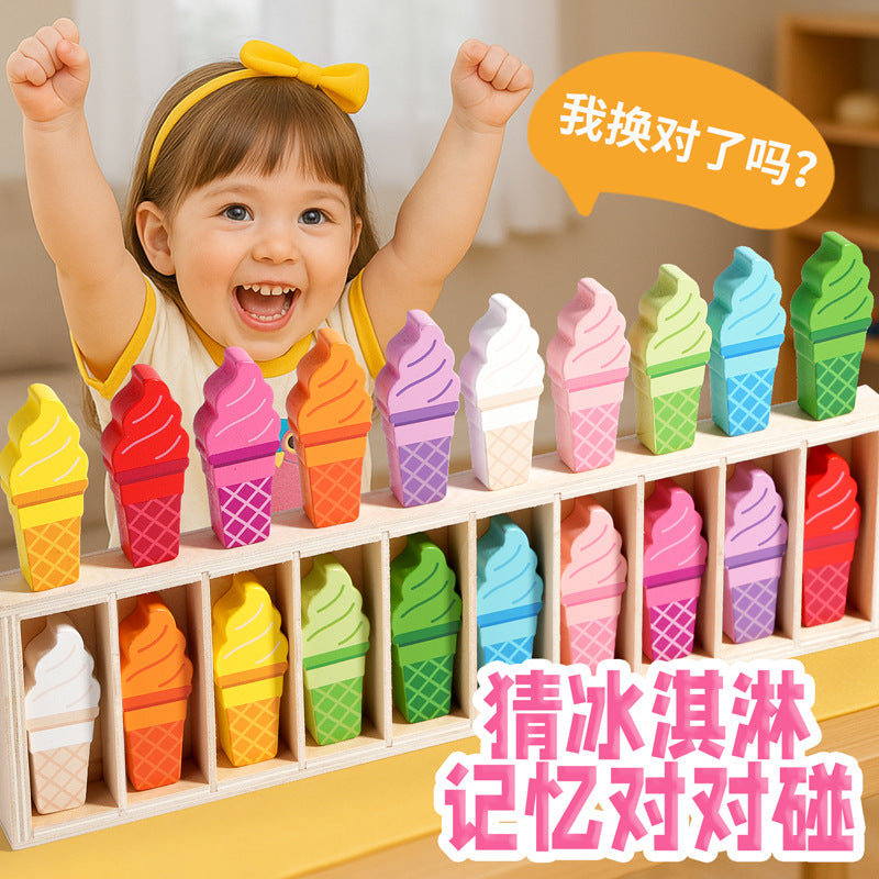 Children's Early Education Artificial Beverage Bottle Matching Color Matching Exercise Memory Family Interactive Toy Puzzle