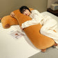 Capybara Long Pillow for Boys Sleeping Bedside Cushion for Girls Sleeping Side Sleeping Pillow with Clip Legs