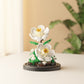 [wholesale generation] simulation of eternal flowers lily rose blocks compatible with Lego toy ornaments Valentine's Day gift