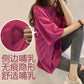 Maternity's Summer T-shirt Mid-length Short-sleeved Loose plus size Base Shirt Top Breast-feeding Pregnant Women's Postpartum Maternity Clothing