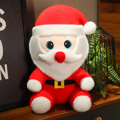 Cute Santa Claus Doll Pingan Fruit Plush Toy Doll Children's Toy Doll Pillow Christmas Gift