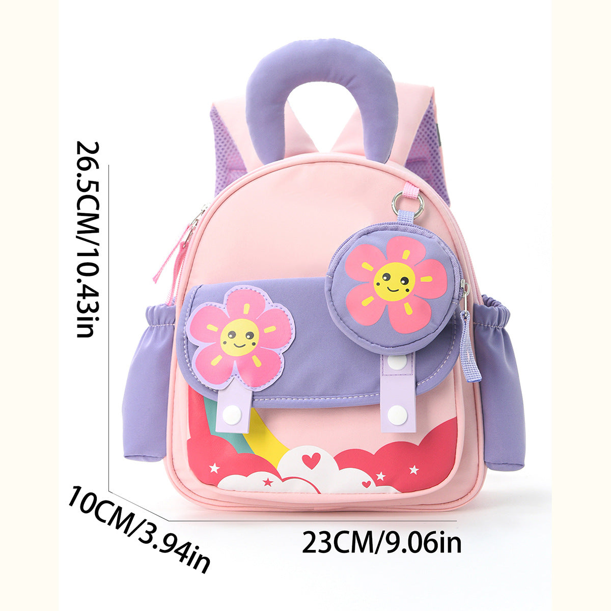 Cross-Border Children's Backpack for Travel, Lightweight Large-Capacity Backpack, Outdoor Travel, Fashionable and Cute Cartoon Backpack