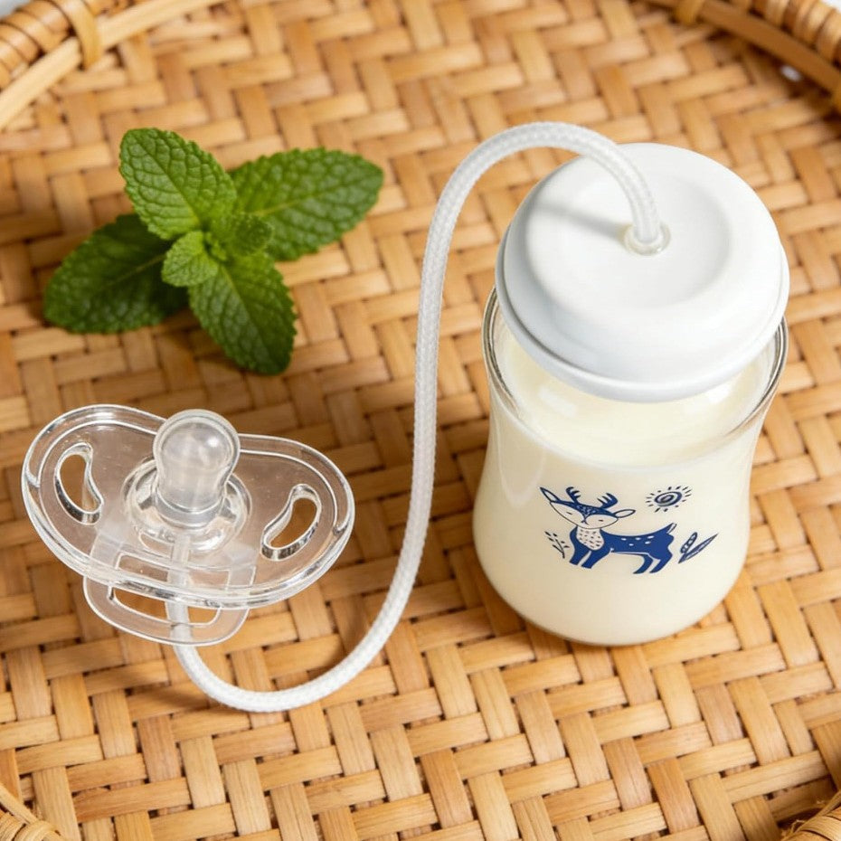 Amazon's Popular Creative Baby Bottle Hands-Free Feeding Device Wide-Mouth Pp Baby Bottle 300ml
