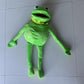 in stock kemit kemite frog figure sesame street frog plush toy hand figure cartoon plush doll
