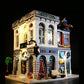 Compatible with LEGO Creative Street View Series Brick Bank 10251 Building Blocks LED Lighting DIY Lamp (not included)
