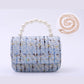 Fashionable Little Girl's Chanel-Style Bag, Children's Princess Crossbody Bag, Stylish and Cute Little Girl's Shoulder Handbag