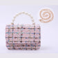 Fashionable Little Girl's Chanel-Style Bag, Children's Princess Crossbody Bag, Stylish and Cute Little Girl's Shoulder Handbag