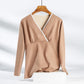 Breastfeeding Autumn Jacket One-Piece Women's plus size Autumn and Winter fleece-lined Pregnant Women's Thermal Underwear Postpartum Maternity Clothing