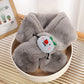 Children's Christmas Autumn and Winter Scarf Plush Warm Cute Cartoon Red New Year Festival Imitation Rabbit Fur Parent-Child Scarf