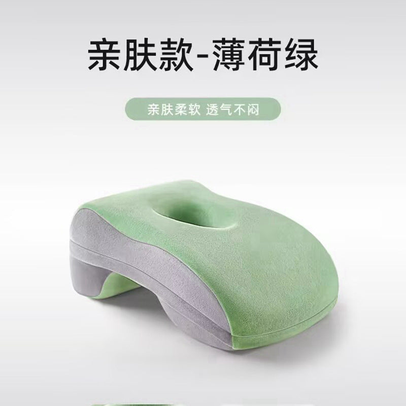 Memory Foam Nap Pillow for Primary School Students, Summer Nap Pillow, Office Desk Removable and Washable Pillow