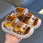 Men's Baby Sandals Summer New Open Toe Fashion Breathable Toe Beach Shoes Baby Soft Sole Non-slip Toddler Shoes